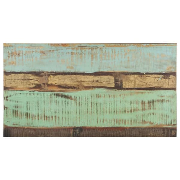 vidaXL sofabord 110x60x35 cm massivt genbrugstræ