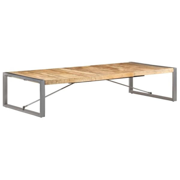 vidaXL Sohvapöytä 180x90x40 cm karkea mangopuu