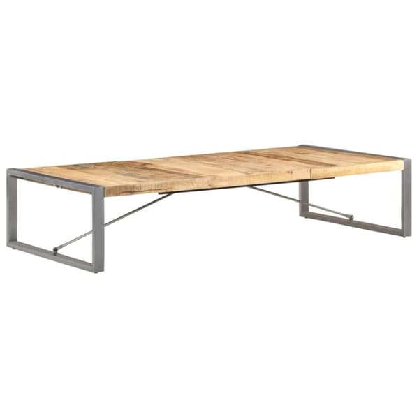 vidaXL Sohvapöytä 180x90x40 cm karkea mangopuu