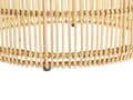 Miniatyrbillede 7 af 8: Sofabord Beige Lyst Rattan Træ Natur 84 x 40 cm Dekorativ Stor Rund Rummelig Stue Bord til Have Terrasse Boho Inspiration Design