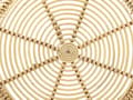 Miniatyrbillede 8 af 8: Sofabord Beige Lyst Rattan Træ Natur 84 x 40 cm Dekorativ Stor Rund Rummelig Stue Bord til Have Terrasse Boho Inspiration Design
