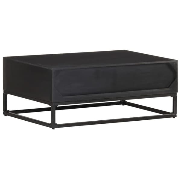 vidaXL Soffbord 90x60x35 cm massivt mangoträ