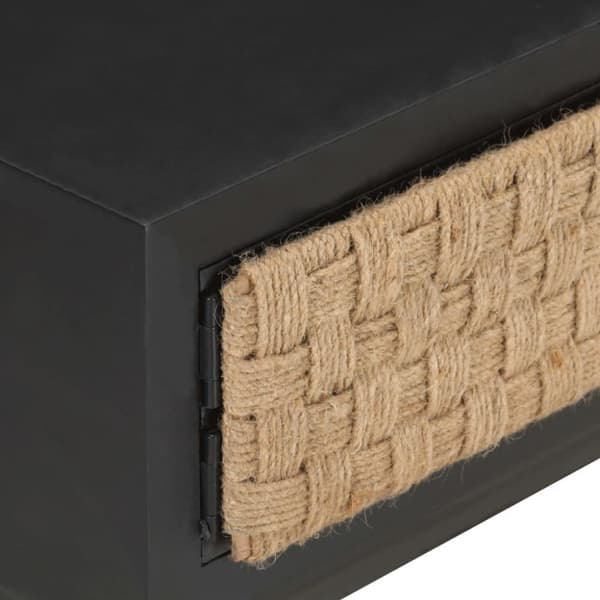 vidaXL Soffbord 90x60x35 cm massivt mangoträ