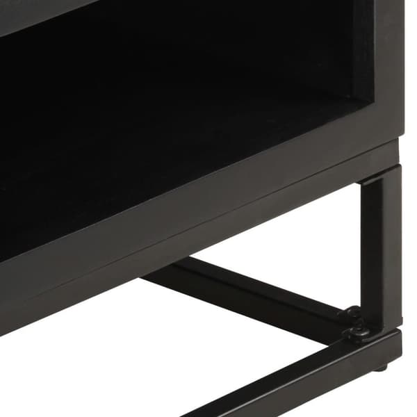 vidaXL Soffbord 90x60x35 cm massivt mangoträ