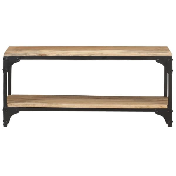 vidaXL Sohvapöytä 90x30x40 cm täysi mangopuu
