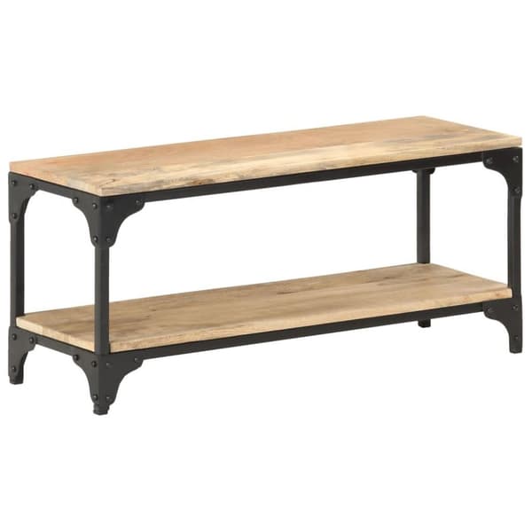 vidaXL Sohvapöytä 90x30x40 cm täysi mangopuu