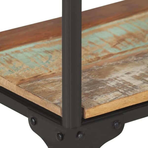 vidaXL sofabord 90x30x40 cm massivt genbrugstræ