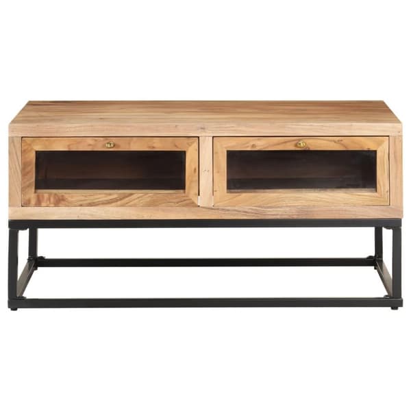 vidaXL sofabord 90x60x40 cm massivt akacietræ
