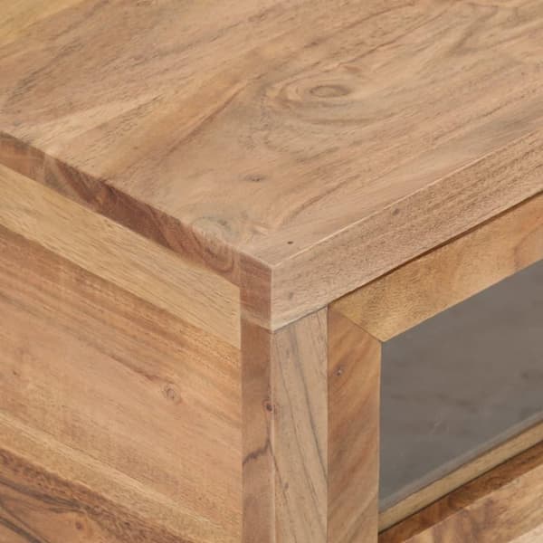 vidaXL sofabord 90x60x40 cm massivt akacietræ