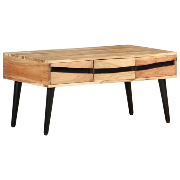 vidaXL Sofabord 88x50x42 cm heltre akasie change2