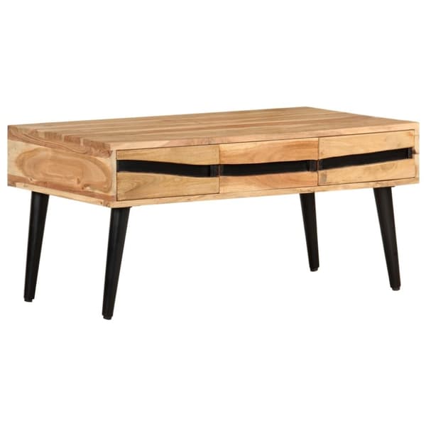 vidaXL Sofabord 88x50x42 cm heltre akasie change2