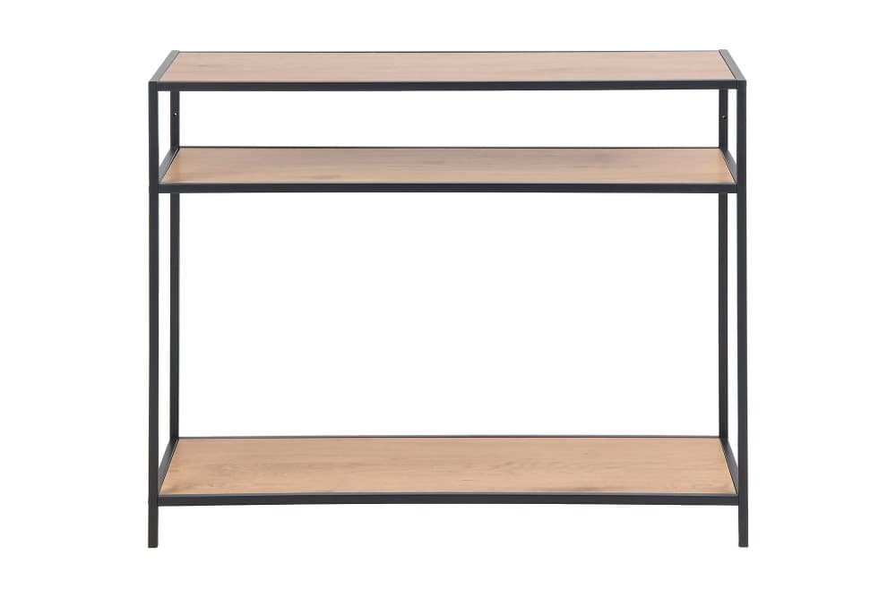 ZUMAR Avlastningsbord 100 Svart/Brun