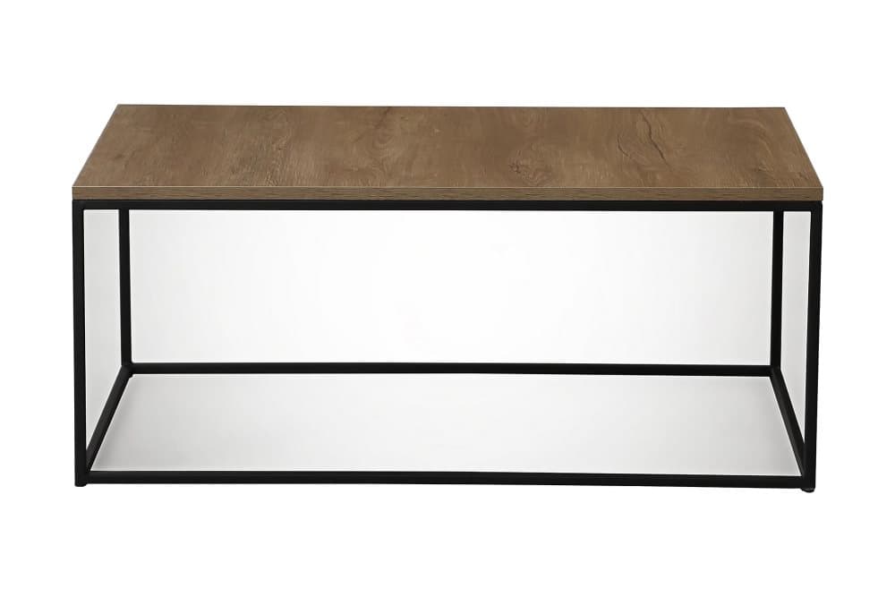 ALSBO Soffbord 95 cm Brun/Svart