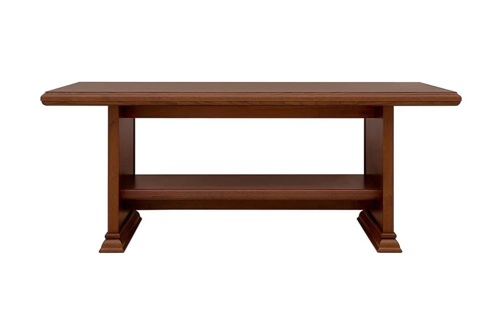 SARRE Soffbord 130 cm Kastanj/Valnötsbrun