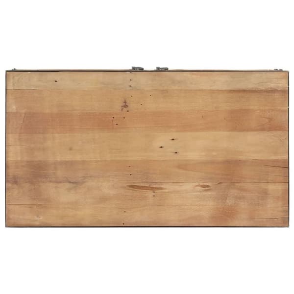 vidaXL Soffbord 90x50x39 cm massivt återvunnet trä