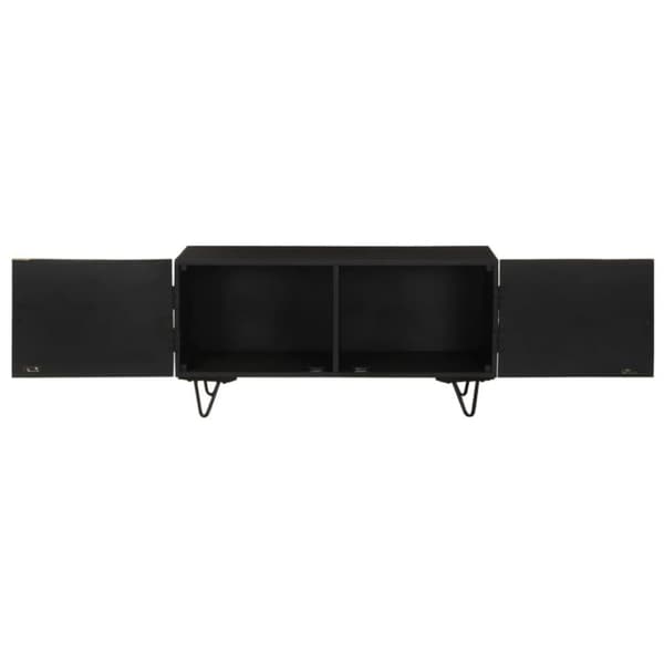 vidaXL Soffbord 90x50x45 cm massivt mangoträ
