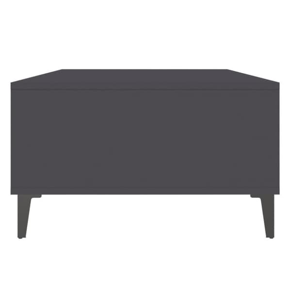 vidaXL Sohvapöytä harmaa 103,5x60x35 cm tekninen puu