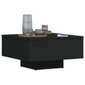 Miniatyrbillede 3 af 9: vidaXL sofabord 60x60x31,5 cm konstrueret træ sort