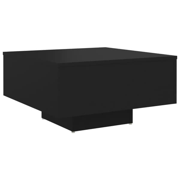 vidaXL sofabord 60x60x31,5 cm konstrueret træ sort