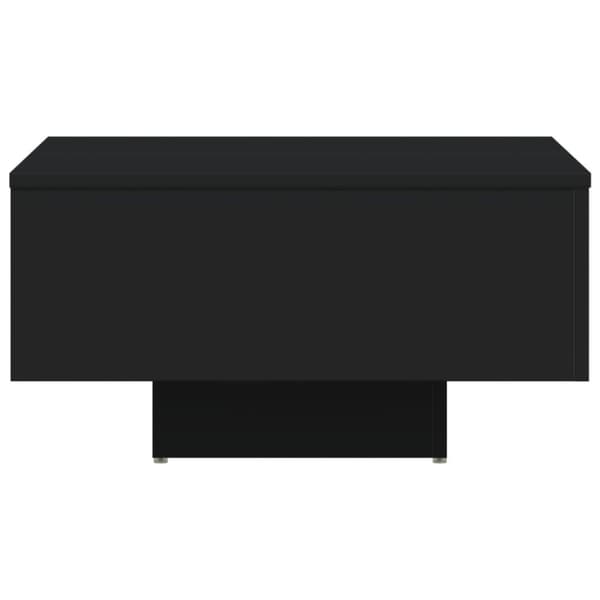 vidaXL Soffbord svart 60x60x31,5 cm konstruerat trä