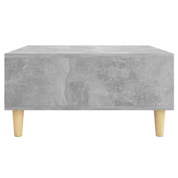 vidaXL sofabord 60x60x30 cm konstrueret træ betongrå