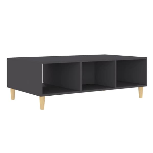 vidaXL sofabord 103,5x60x35 cm spånplade grå