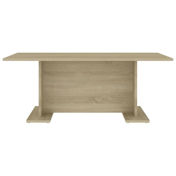 vidaXL sofabord 103,5x60x40 cm spånplade sonoma-eg