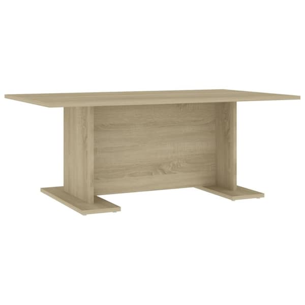 vidaXL sofabord 103,5x60x40 cm spånplade sonoma-eg