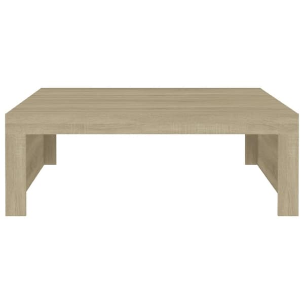 vidaXL Sohvapöytä Sonoma-tammi 100x100x35 cm tekninen puu