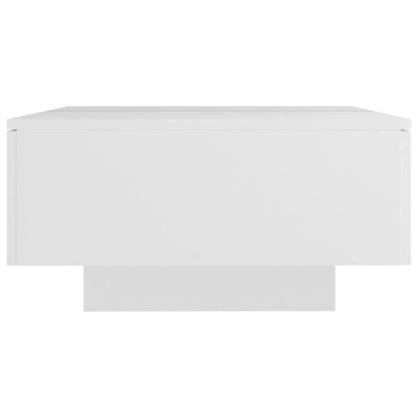 vidaXL Soffbord Vit 90x60x31 cm spånskiva