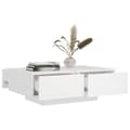 Miniatyrbild 5 av 7: vidaXL Soffbord Vit 90x60x31 cm spånskiva