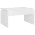 Miniatyrbillede 1 af 7: vidaXL sofabord 68x50x38 cm spånplade hvid