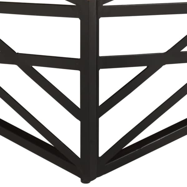 vidaXL sofabord 68x68x35 cm massivt genbrugstræ