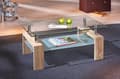 Miniatyrbild 3 av 8: Loase soffbord 1 hylla Sonoma-ek-look.