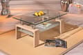 Miniatyrbild 8 av 8: Loase soffbord 1 hylla Sonoma-ek-look.