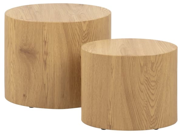Mica soffbord set om 2, ek.