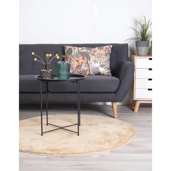 Baro sofabord hjørnebord sort.