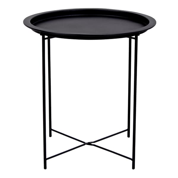 Baro sofabord hjørnebord sort.