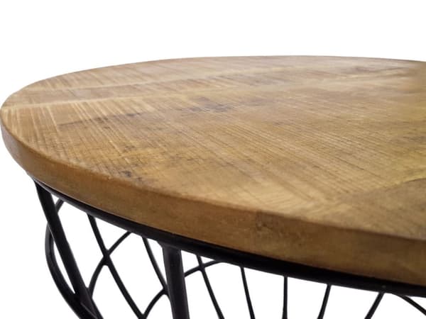 Hållbart soffbord vardagsrum bordet rund lexington Ø 55 cm