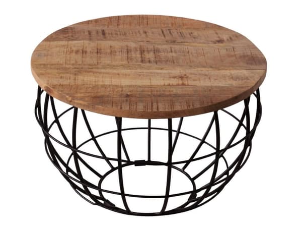 Soffbord Ø 55 cm vardagsrum bordet rund sidobord