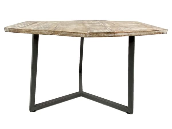 Soffbord – Kaffebord 74 cm hållbart vardagsrum bord lyon metall ram