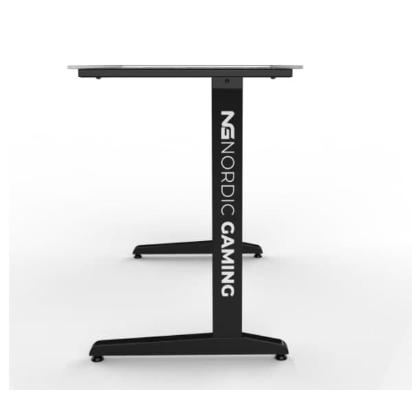 Nordic Gaming Flash 1200 RGB Gaming bord. Lys i selve bordpladen.