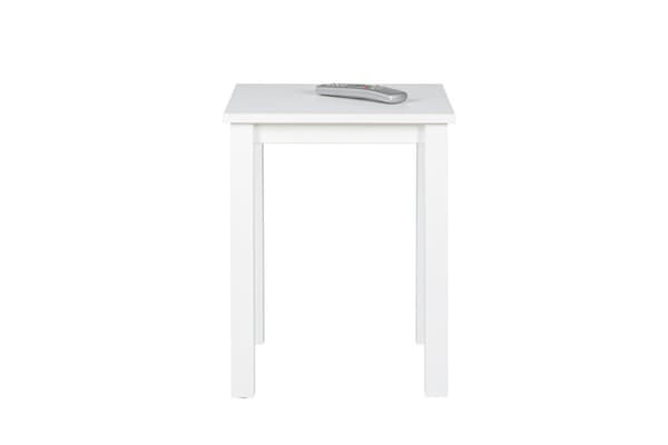 Asgar sofabord sidebord hvit.