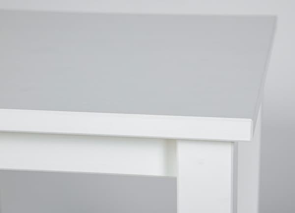 Asgar sofabord sidebord hvit.