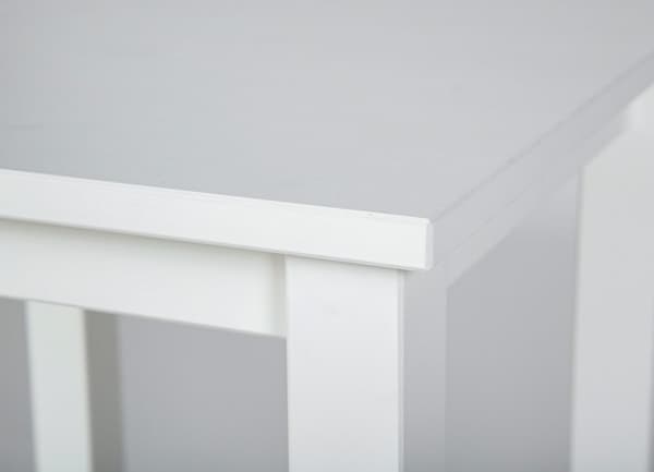 Asgar sofabord sidebord hvit.