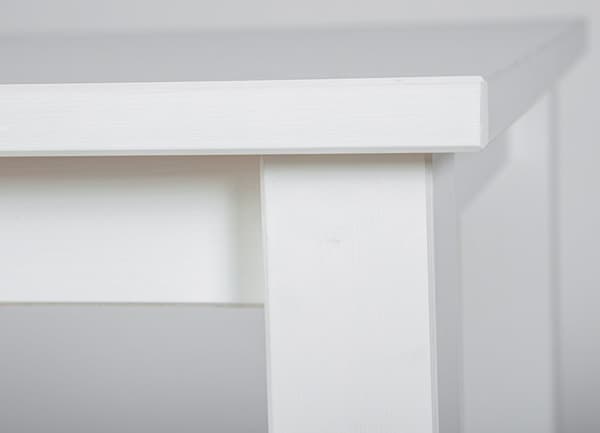 Asgar sofabord sidebord hvit.