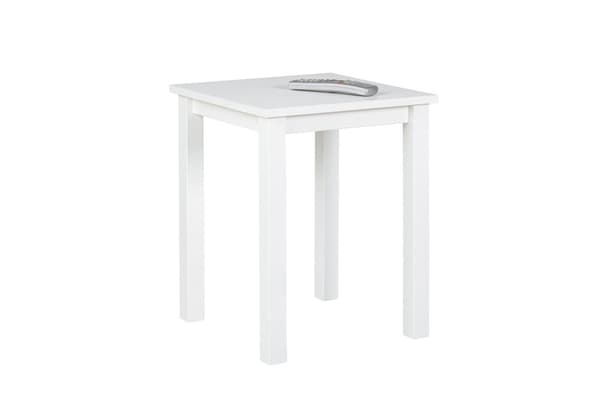 Asgar sofabord sidebord hvit.