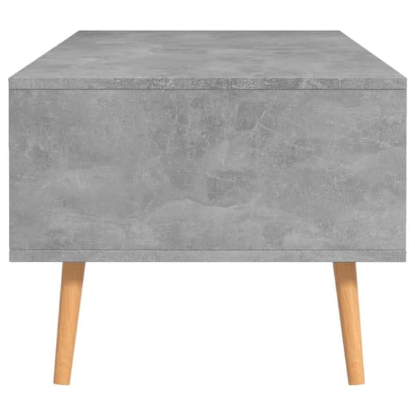 vidaXL Soffbord grå 100x49,5x43 cm spånskiva