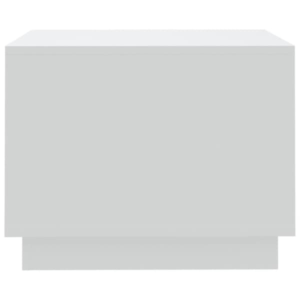 vidaXL sofabord 55x55x43 cm spånplade hvid
