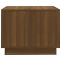 Miniatyrbillede 5 af 7: vidaXL sofabord 55x55x43 cm spånplade brun egetræsfarve
